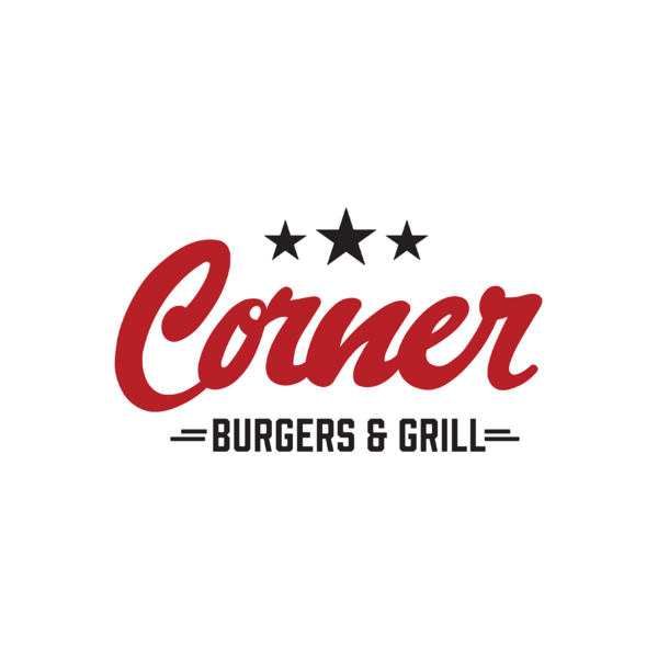 Logotyp, Corner Burgers & Grill